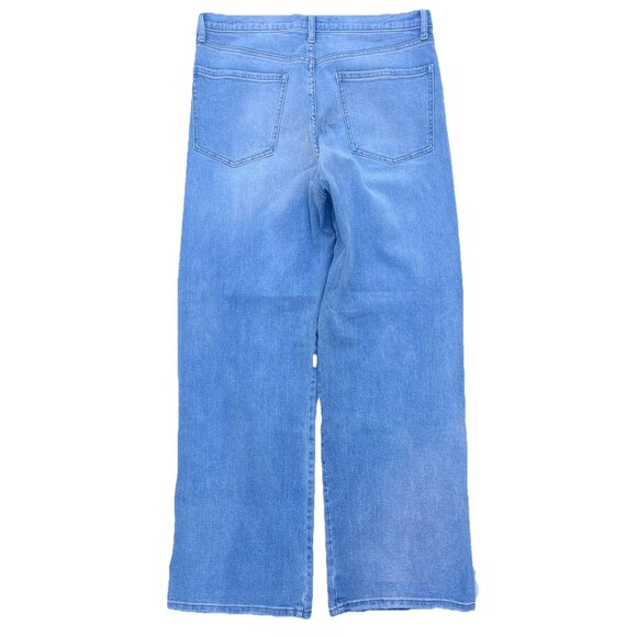 Sam Edelman Blue Jeans Size 31 Cody High Rise Wide Leg Side Detail - Picture 2 of 8